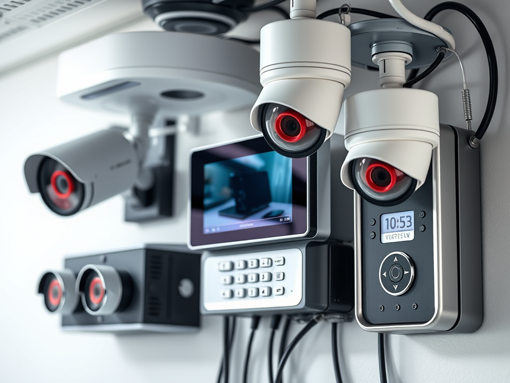 Montażu Wizjera z Kamerą i Widedomofonów oraz systemów monitoringu, alarmów i kamer wewnętrznych.