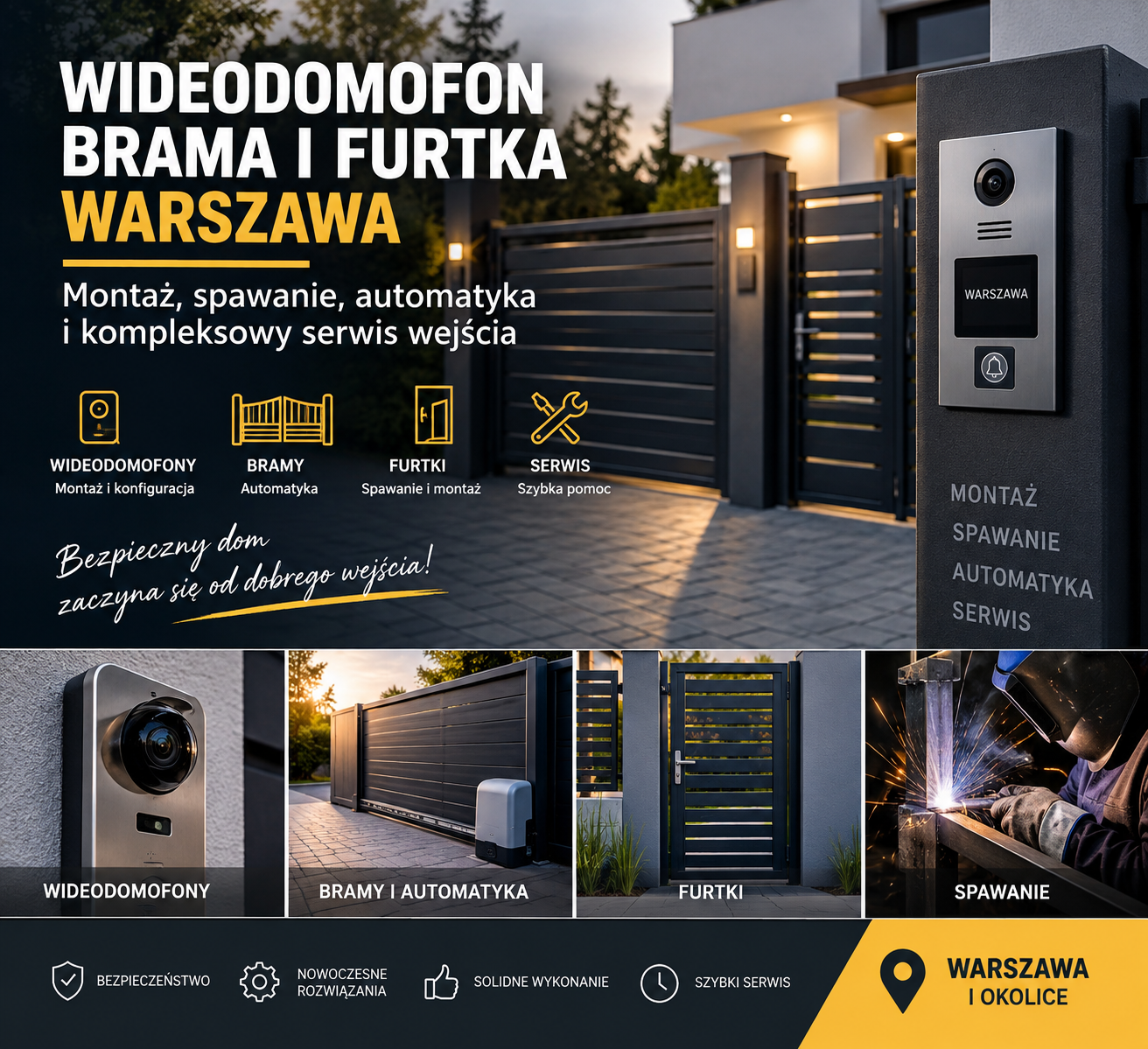 Mobilny Serwis Warszawa - Zamów spawacza lub elektryka